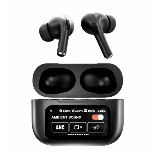 A9 Pro Wireless Earbuds with ANC/ENC Noise Reduction and Touch Controls