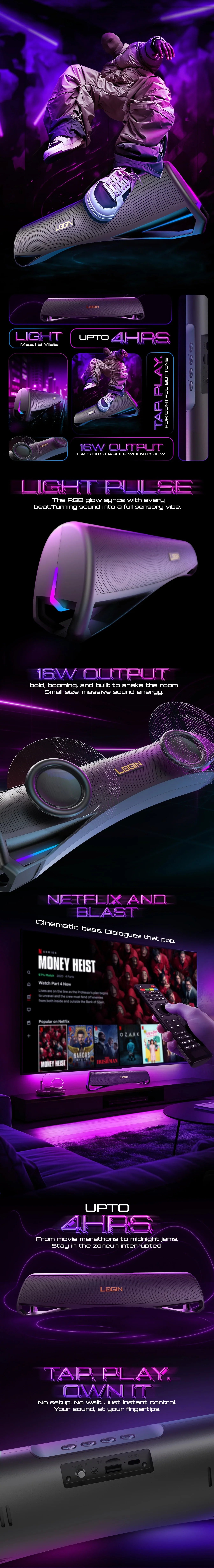 Login L-271 - Wireless Soundbar