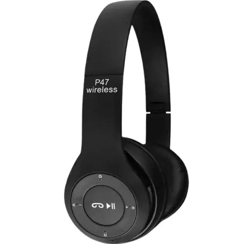 P47 Wireless Bluetooth Stereo Headphones – Premium Foldable Over-Ear Comfort • Deep Bass HD Audio • Bluetooth 5.0 Connectivity