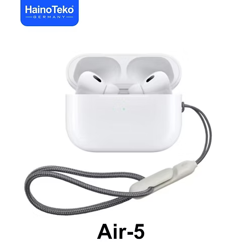 Haino Teko Germany Air 5 Wireless Earphones | Premium Stereo Sound | Bluetooth TWS