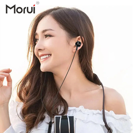 Morui MH04 Handfree Noise-Canceling Gaming Headset with Heavy Bass Stereo Sound Earbuds