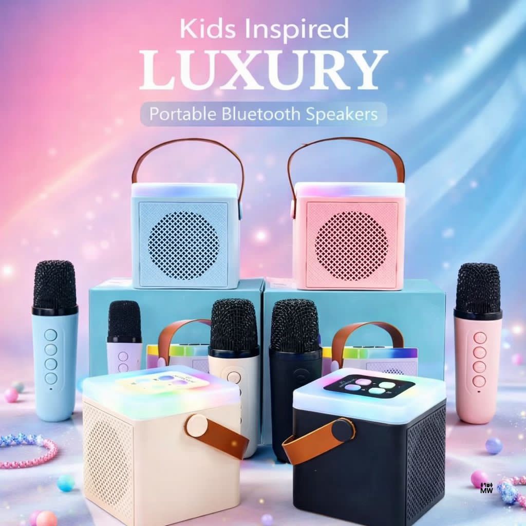 A9 RGB Mini Karaoke Speaker Lamp – Portable Bluetooth Speaker with Mic & Lights