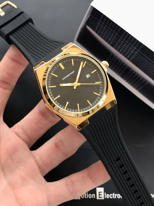 UNIVERSE POINT PRX Watch Men – Luxury Silicone Strap Quartz Watch