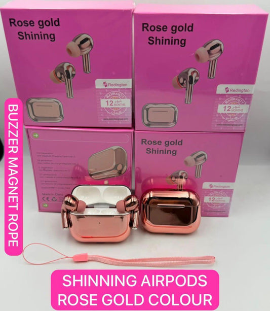 AirPods Pro 2 Shining Version – Luxury Metallic Finish & Premium Sound