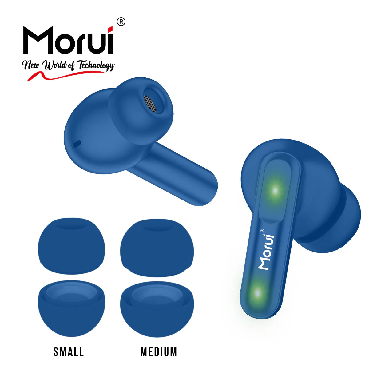 Morui GM-A7 Coolpods Wireless Earbuds With ANC & ENC Dual Mic 5.3 Version