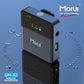 Morui GM-X8 Wireless Mic 3 in 1 - Active Noise Cancellation - Premium Audio for Content Creators and Speakers