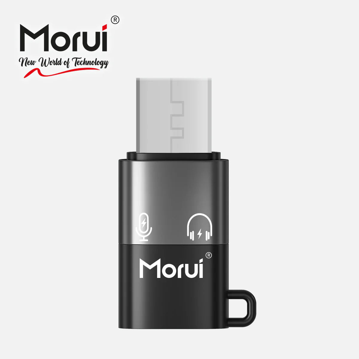 Morui GM-X8 4-in-1 Wireless Microphone with Noise Cancellation – Premium Audio for Content Creators and Speakers