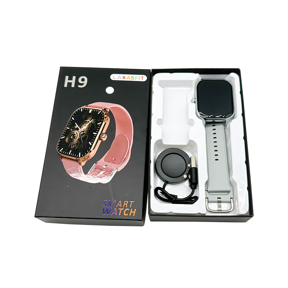 LAXASFIT H9 Pro Max Smart Watch – Premium 2.01″ HD Display, Bluetooth Calling & Advanced Health Tracking