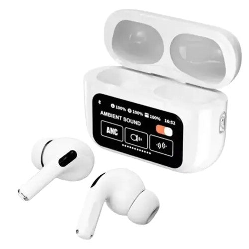 A9 Pro Wireless Earbuds with ANC/ENC Noise Reduction and Touch Controls