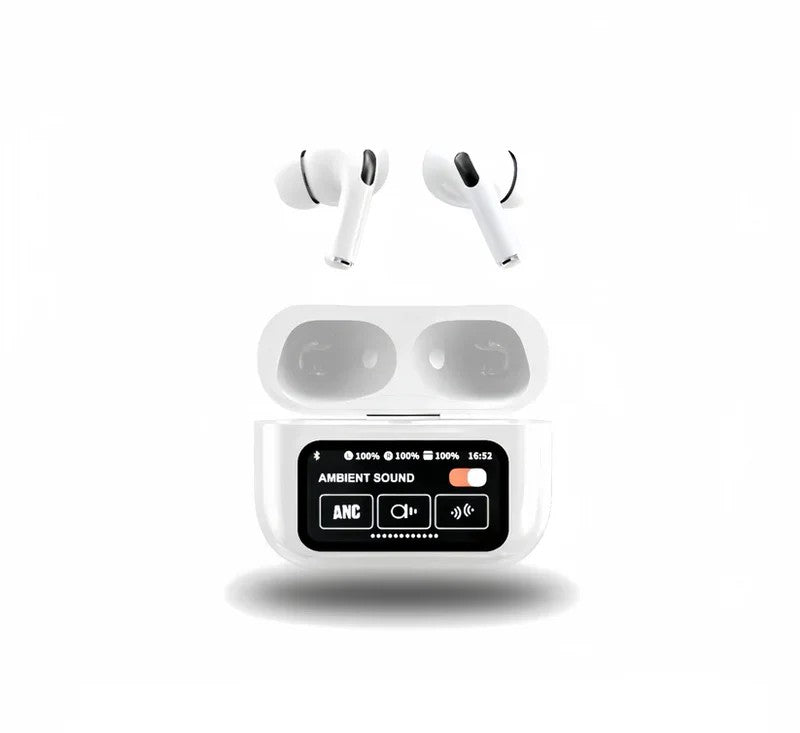 A9 Pro Wireless Earbuds with ANC/ENC Noise Reduction and Touch Controls