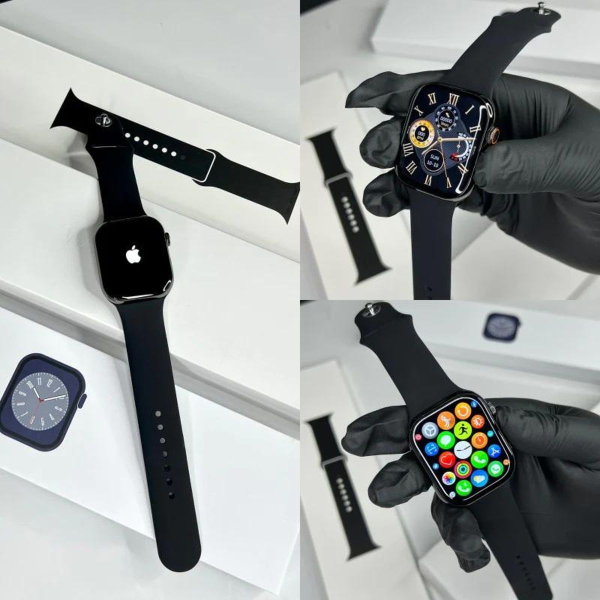 Series 9 Smart Watch with the iconic Apple logo