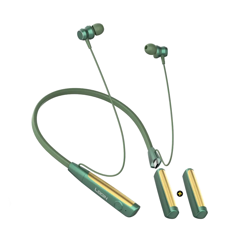 Login L-260 Bluetooth Neckband – Premium Sound, All-Day Comfort, and Uninterrupted Connectivity