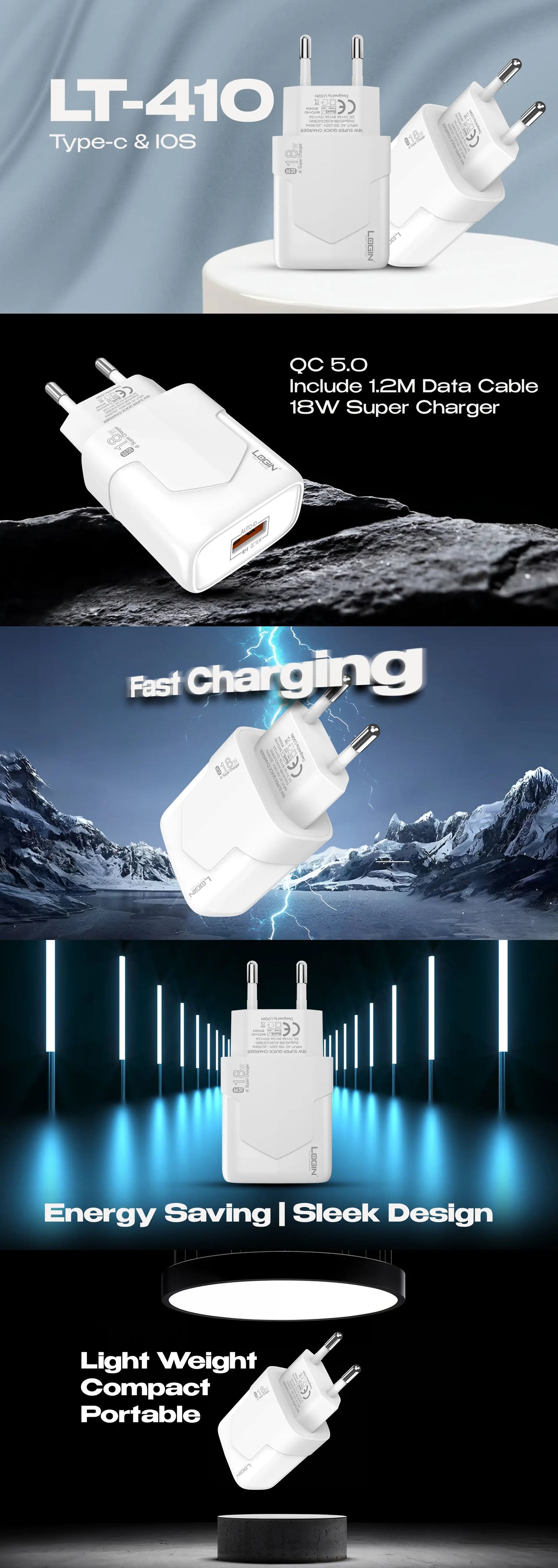 Login LT-410 Charger