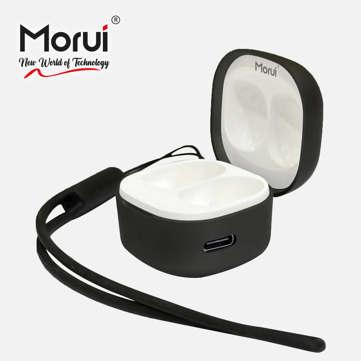 Morui MB-H2 RIO Wireless Earbuds Ultra Compact, Studio-Grade Sound, Premium Design, Long Battery Life