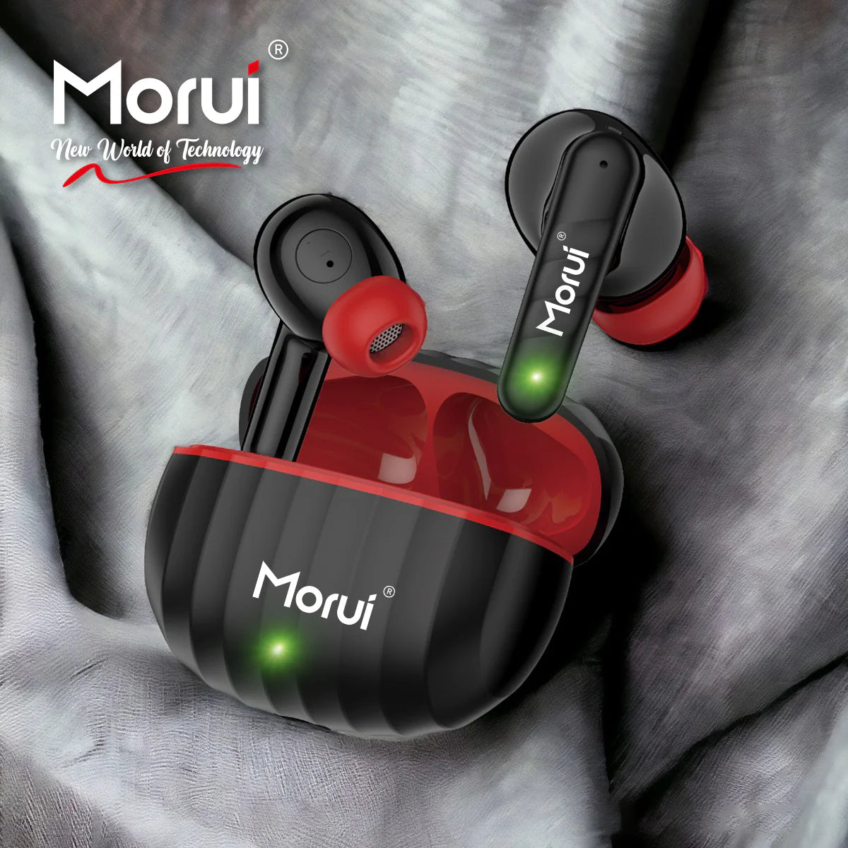 Morui MB-H3 Berlín Wireless Earbuds With ANC & ENC Dual Mic 5.3 Version