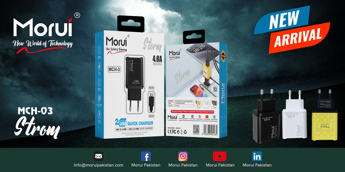 Morui MCH-03 STROM 2USB Quick Charger Sale