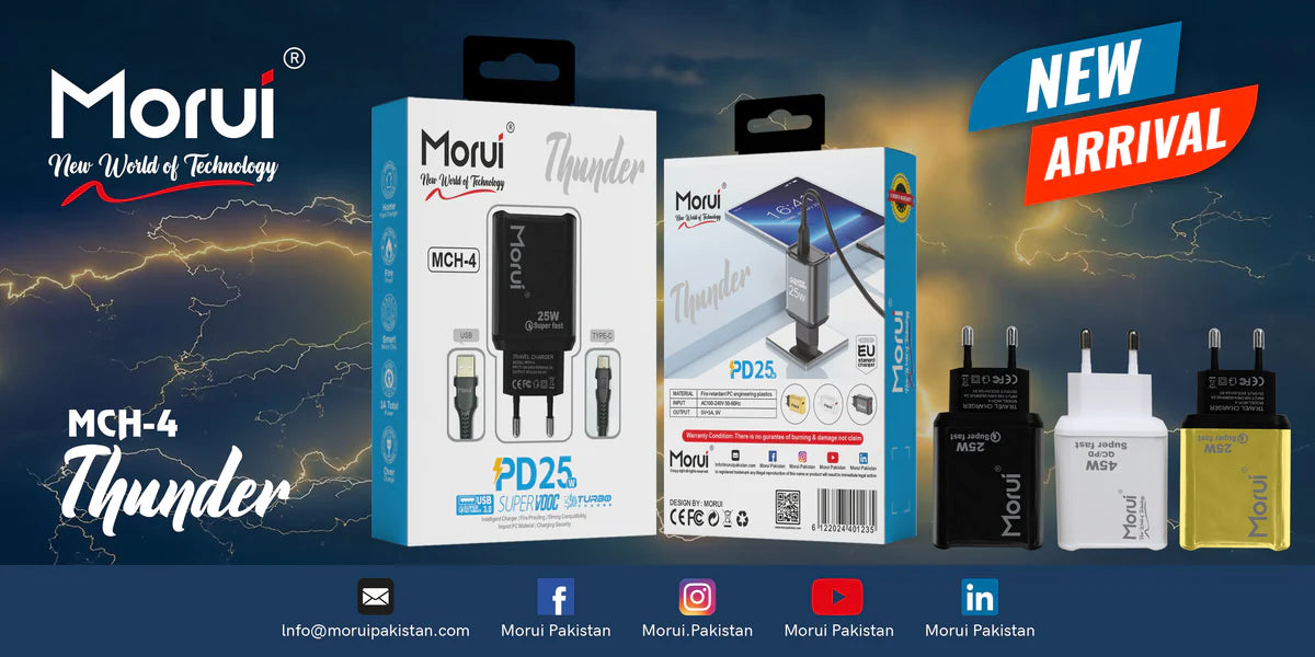 Morui MCH-4 Thunder PD25 Fast Charger Sale