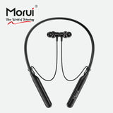Morui ME06 Neckband Wireless Stereo Bluetooth 5.3 Headphones | Voice Changer Earbuds | Gaming Headset | 20 Hours Charging Backup