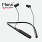 Morui ME06 Neckband Wireless Stereo Bluetooth 5.3 Headphones | Voice Changer Earbuds | Gaming Headset | 20 Hours Charging Backup