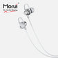 Morui ME07 Neckband Wireless Stereo Bluetooth 5.3 Headphones | Voice Changer Earbuds | Gaming Headset | 30 Hours Battery Backup With Magnet Touch ON & OFF Sale