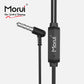 Morui MH09 Silver High-End Dynamic Wired In-Ear Earphones with Deep Bass, Built-in Microphone, and Comfortable Lightweight Design for Music, Gaming, and Calls