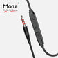 Morui MH10 Super Dynamic In-Ear Earphones with 3.5mm Plug, High-Definition Sound, and Multi-Function Remote Control