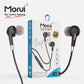 Morui MH10 Super Dynamic In-Ear Earphones with 3.5mm Plug, High-Definition Sound, and Multi-Function Remote Control