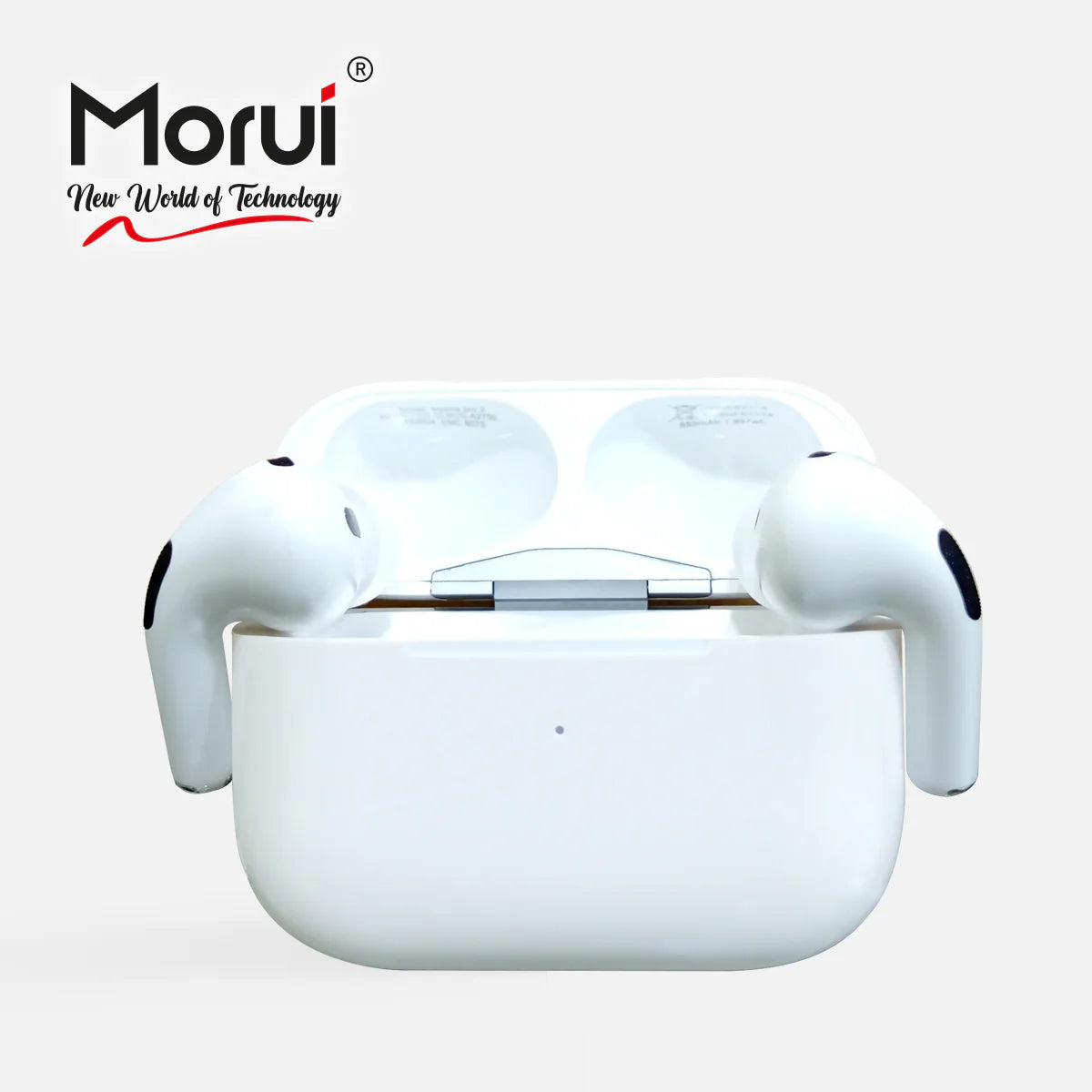 Morui MPODS PRO 2 Buzzer & ANC Wireless Earbud 5.3 BT Version 550 mAh Charging Box