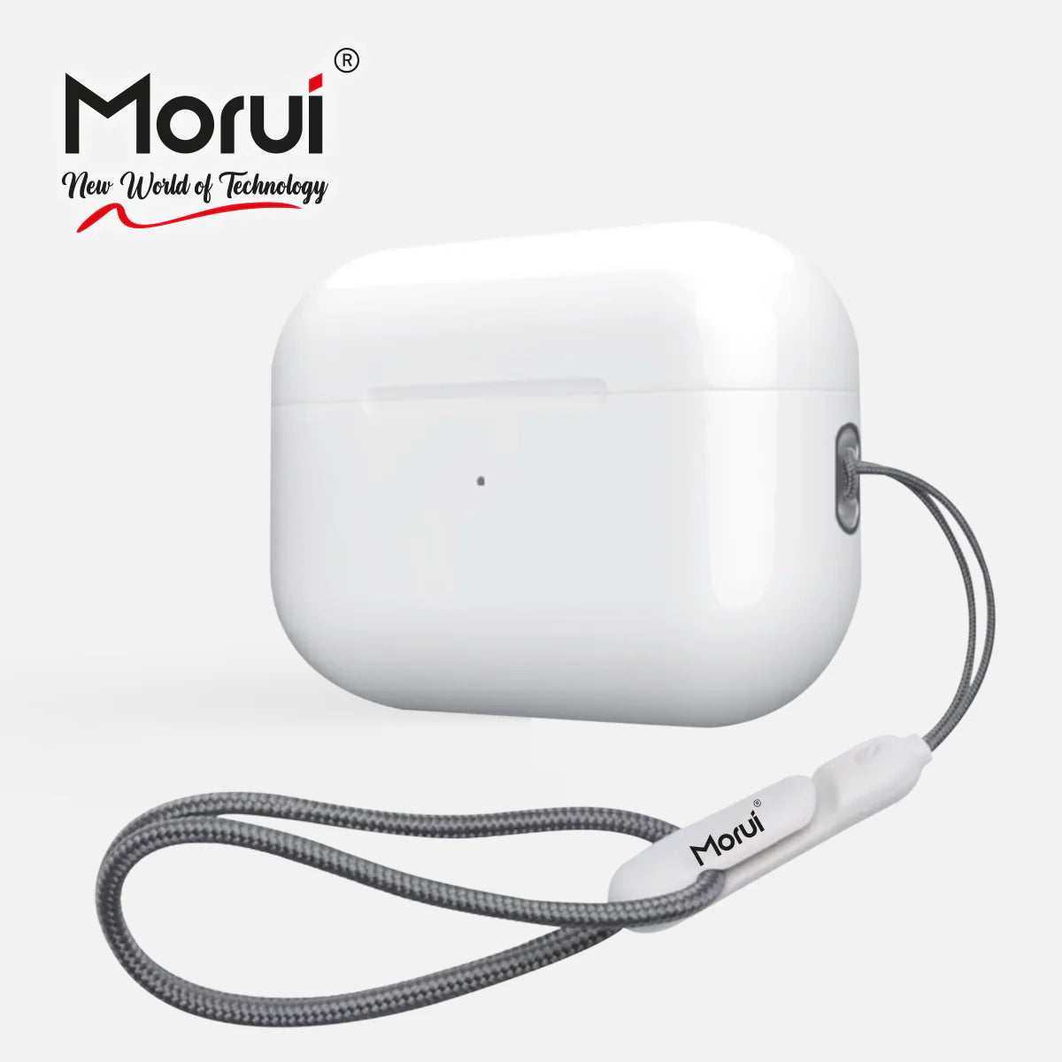 Morui MPODS PRO 2 Buzzer & ANC Wireless Earbud 5.3 BT Version 550 mAh Charging Box