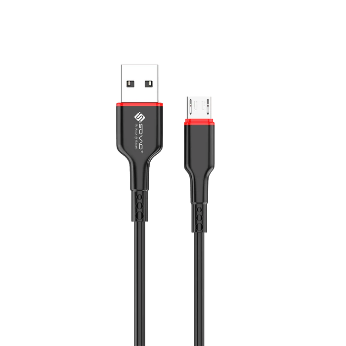 Sovo SC-006 Fast Charging Data Cable | Micro USB, Type-C & iOS Variants