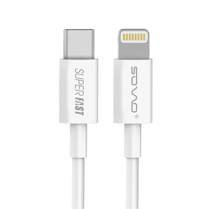 Sovo SC-310 Fast Charging Data Cable | Type-C to C & Type-C to iOS