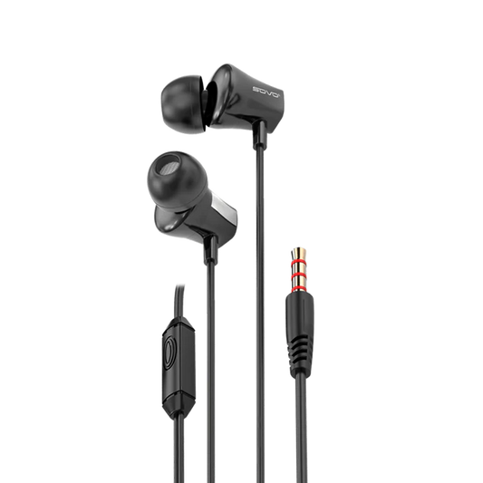 Sovo SH-02 3.5mm Jack Handsfree | Stereo Wired Earphones
