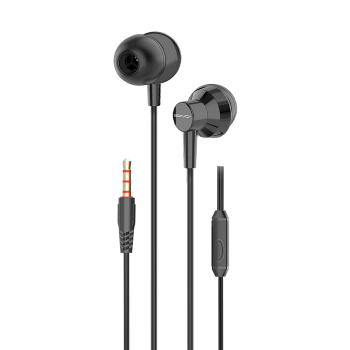 Sovo SH-10 3.5mm Jack Handsfree | Premium Stereo Wired Earphones