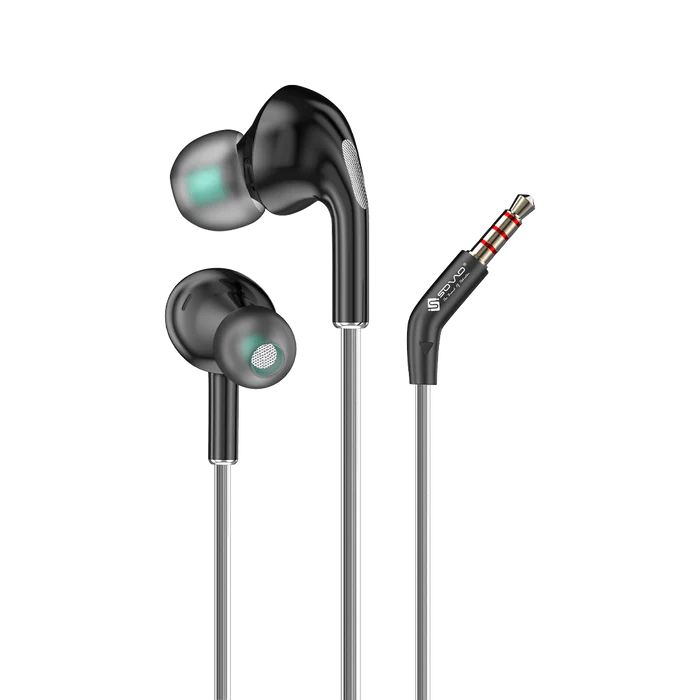 Sovo SH-33 3.5mm Jack Handsfree | Premium Stereo Wired Earphones