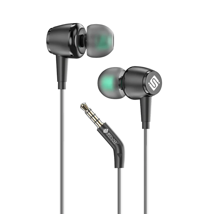 Sovo SH-80 3.5mm Jack Handsfree | Premium Stereo Wired Earphones