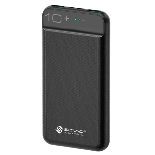 Sovo SPB-611 10000mAh Power Bank – Portable Charger with 1-Year Warranty