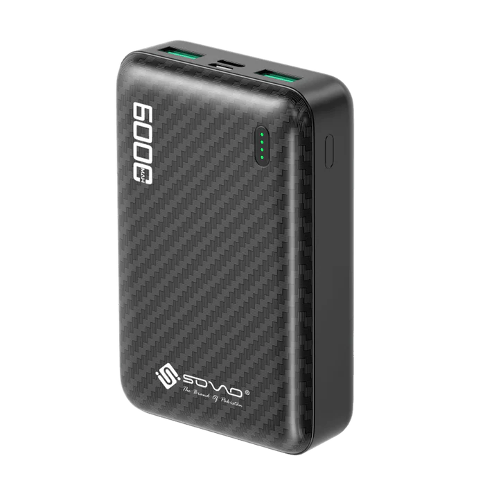 Sovo SPB-693 6000mAh Power Bank – EPIC Series Fast Charging