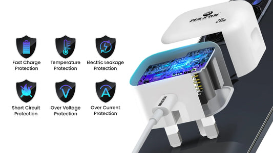 Maxon T-100 iPhone (iOS) Fast Charger
