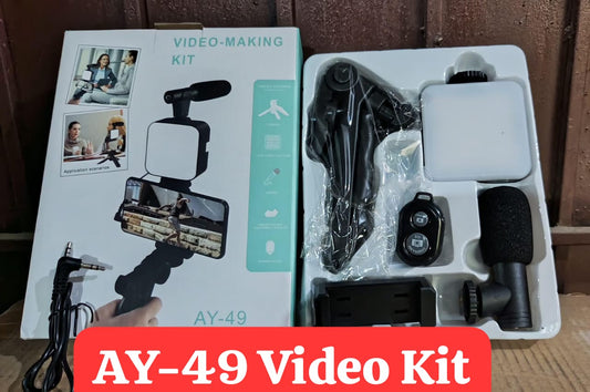 AY-49 Professional Video Making Kit – Premium Vlogging & Streaming Setup