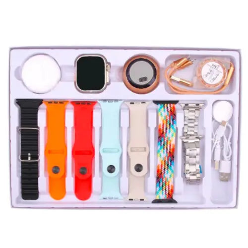 Luxury D99 Plus (7+4) Smart Watch – Bluetooth Calling, Fitness & Health Tracking, HD Display