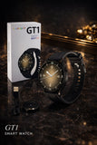 GT1 Smart Watch – Luxury Round Dial, Smart Features & Premium Design