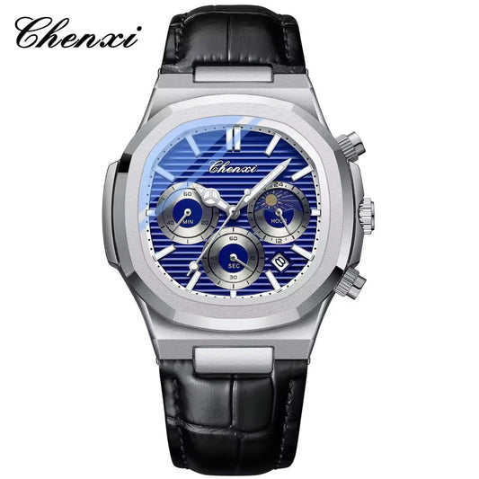 CHENXI Original Watch Men – Nautilus Design Luxury Chronograph Watch