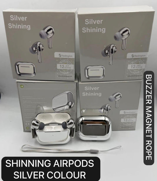 AirPods Pro 2 Shining Version – Luxury Metallic Finish & Premium Sound