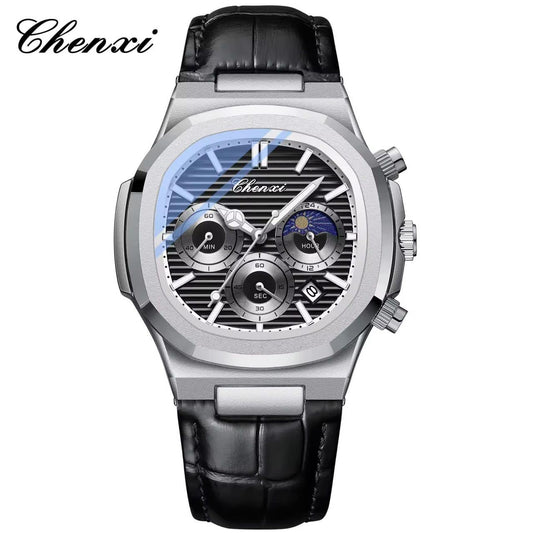 CHENXI Original Watch Men – Nautilus Design Luxury Chronograph Watch