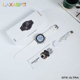 Laxasfit GT8 Ultra Smartwatch – Luxury Design, HD Display & Health Tracking