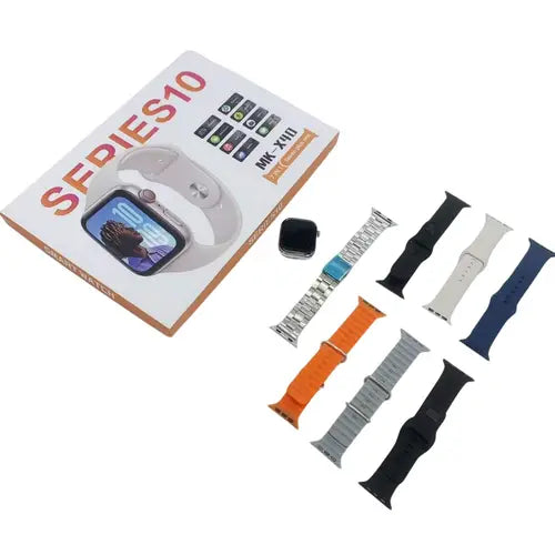 MK-X40 (7-in-1) Series 10 Smart Watch – HD Display, Multi-Sport & Health Tracker | Stylish Wearable Tech