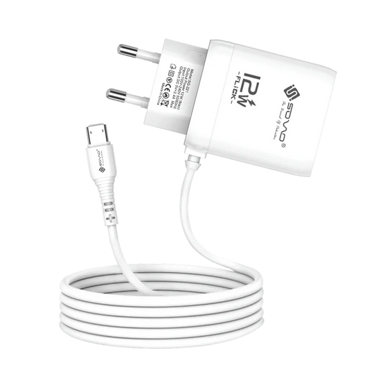 Sovo SG-221 FLICK Super Fast Charger – Built-In Micro USB Cable